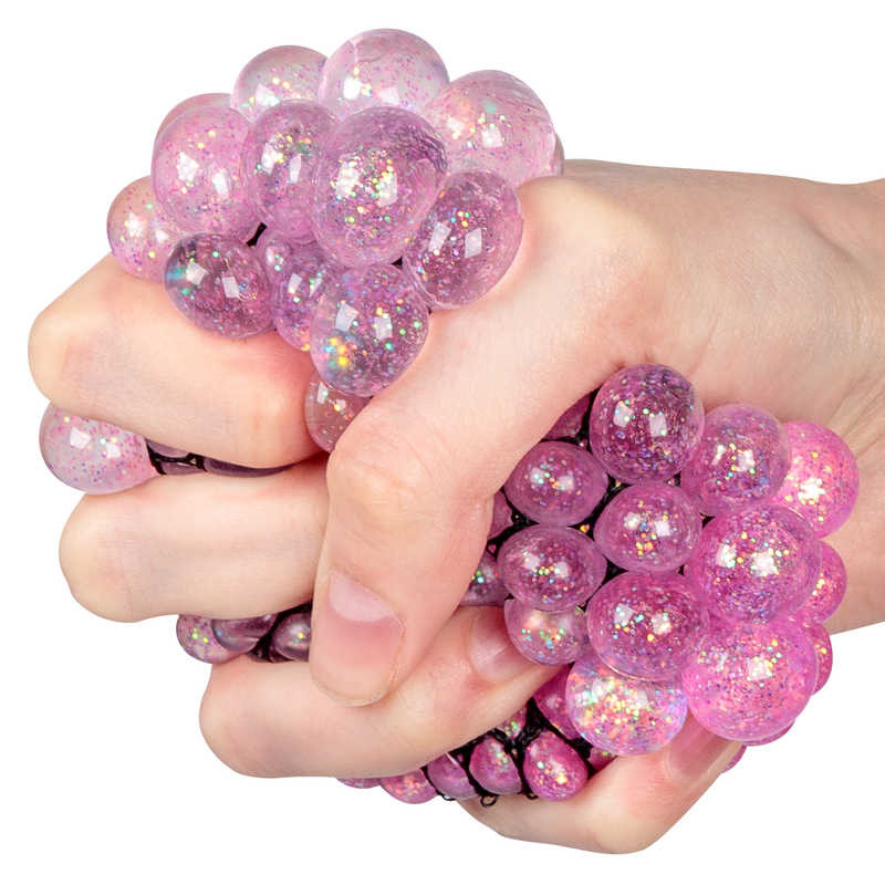 glitter squishy ball